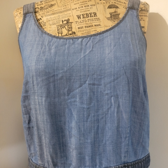 Tommy Bahama Blue Striped Midi Dress - Picture 2 of 7